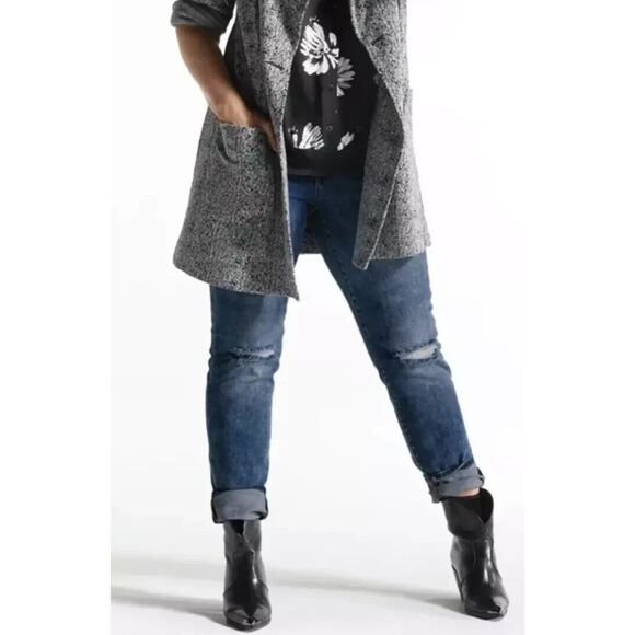 Cabi 4328 Skinny Jeans Women 2 NWT $142 Stretch‎ Cotton Pockets Distresed Blue - Picture 11 of 16